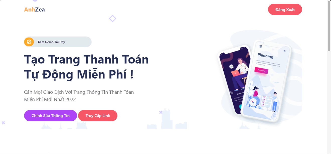  Code Tạo Thông Tin Thanh Toán Đẹp - Chuyên Nghiệp - TeemeG