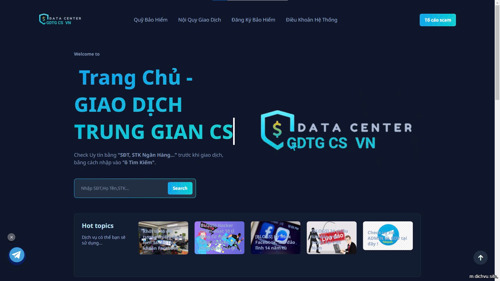  CODE CHECKSCAM BẢN MOD GIỐNG CHECKUYTIN - TeemeG